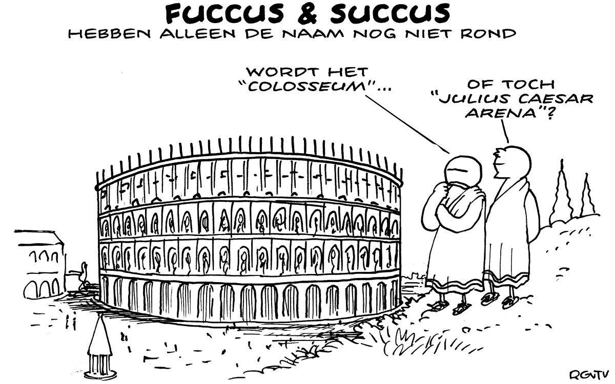 hebben alleen de naam nog niet rond #Romeinenweek (NRC, di, 02-05-17)