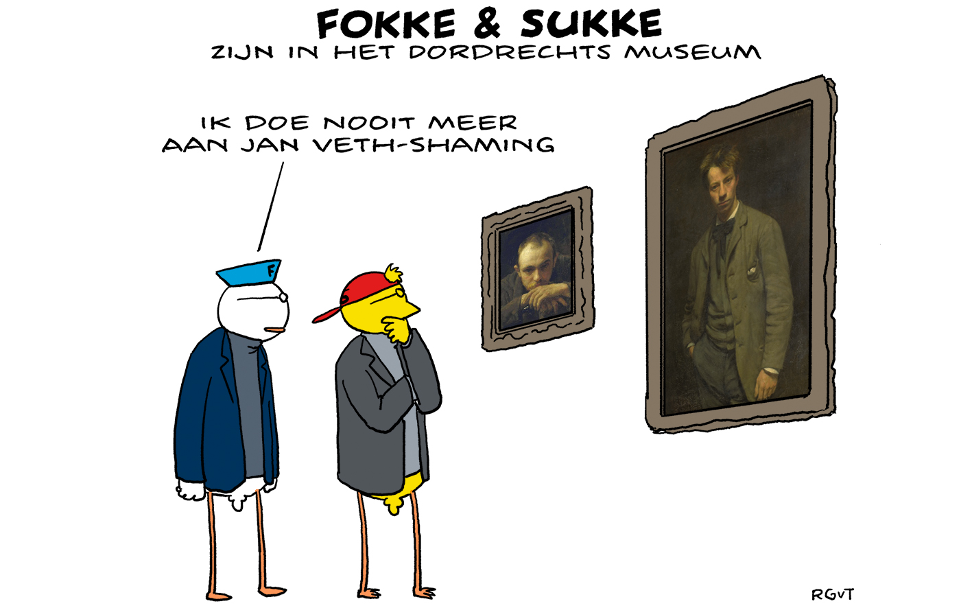 F&S zijn in het Dordrechts Museum (NRC, ma, 20-03-23)